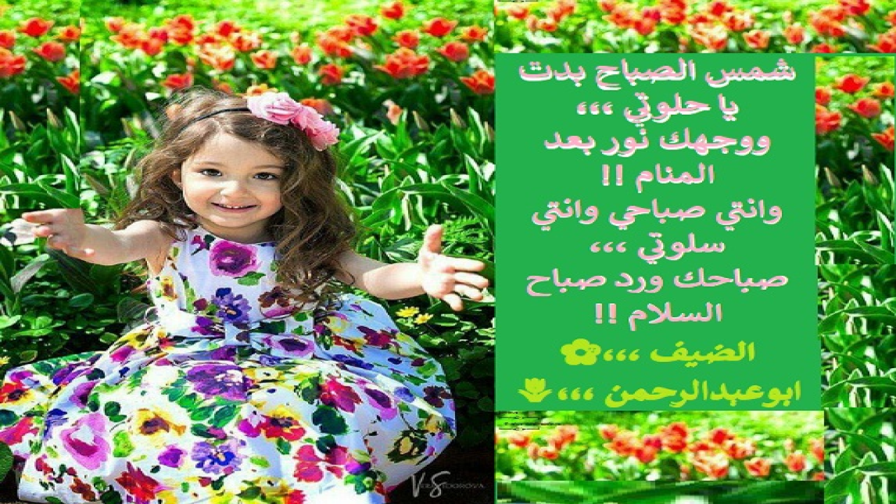 صباح الخير ياحلوتي