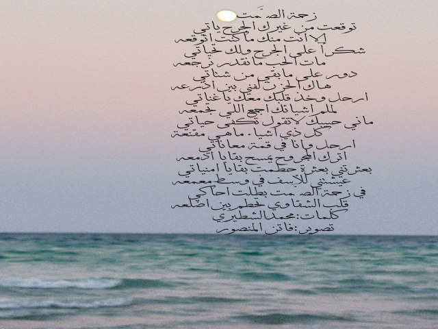 زحمة الصمت