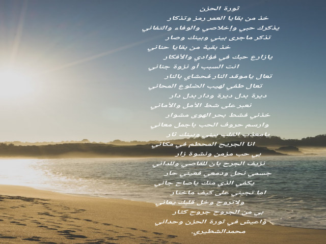 ثورة الحزن