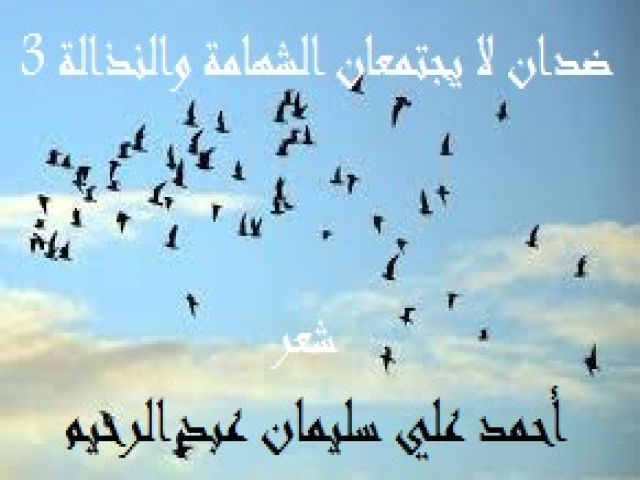 ضدان لا يجتمعان الشهامة والنذالة 3