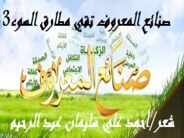 صنائع المعروف تقي مطارق السوء 3